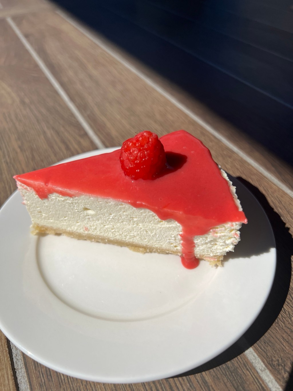 Raspberry Romance New York Cheesecake